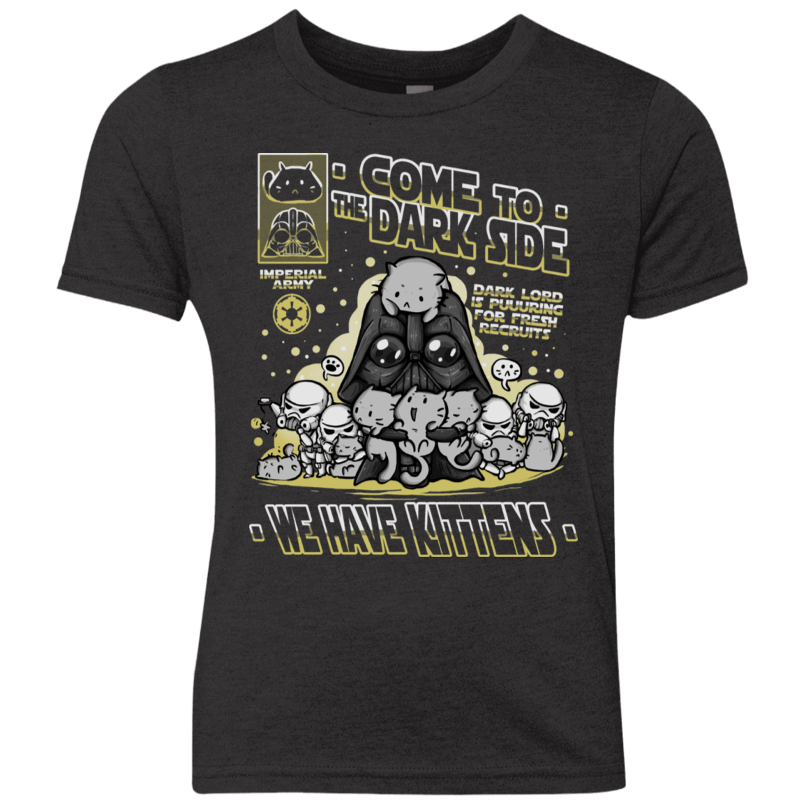 T-Shirts Vintage Black / YXS we have kittens Youth Triblend T-Shirt