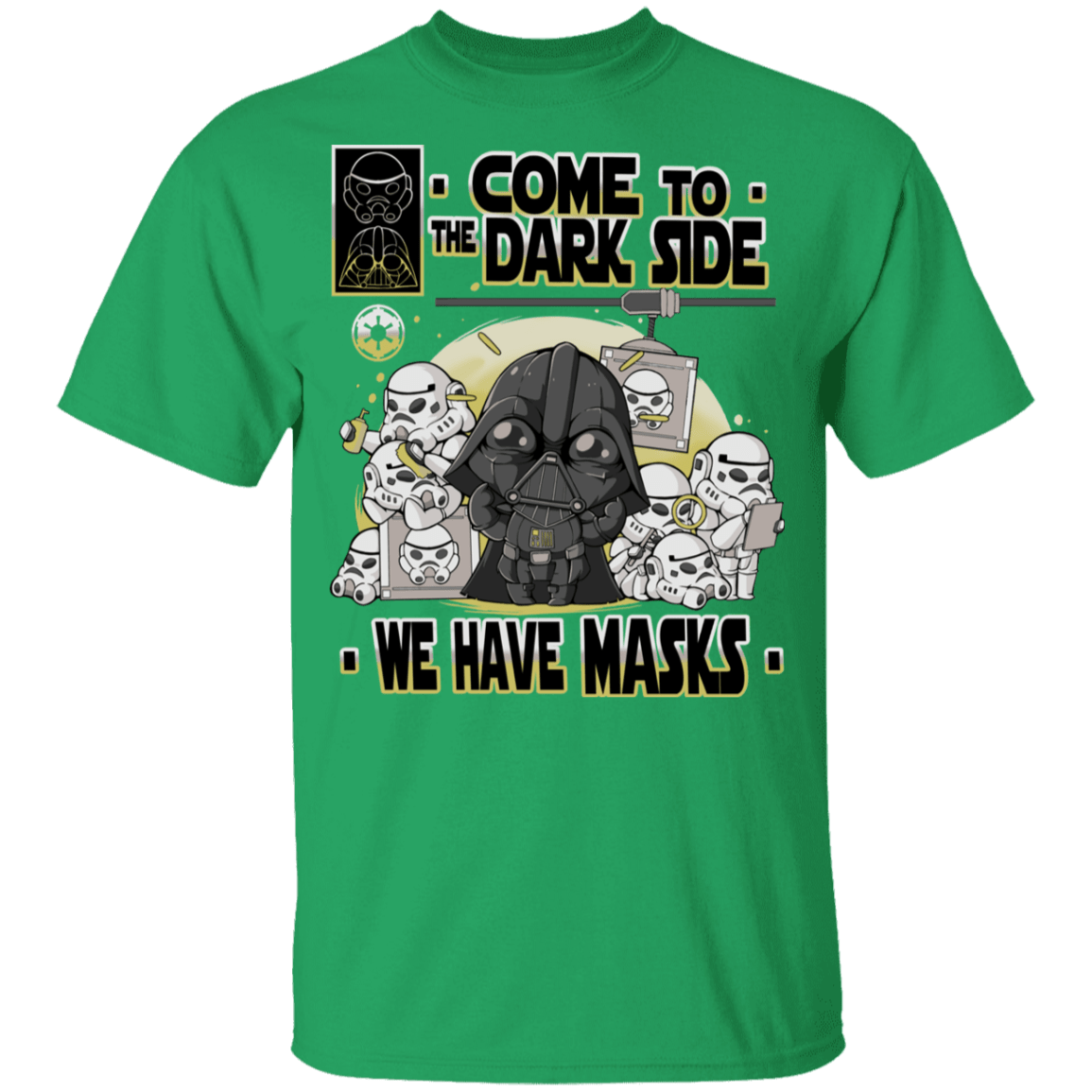 T-Shirts Irish Green / YXS We Have Masks Youth T-Shirt