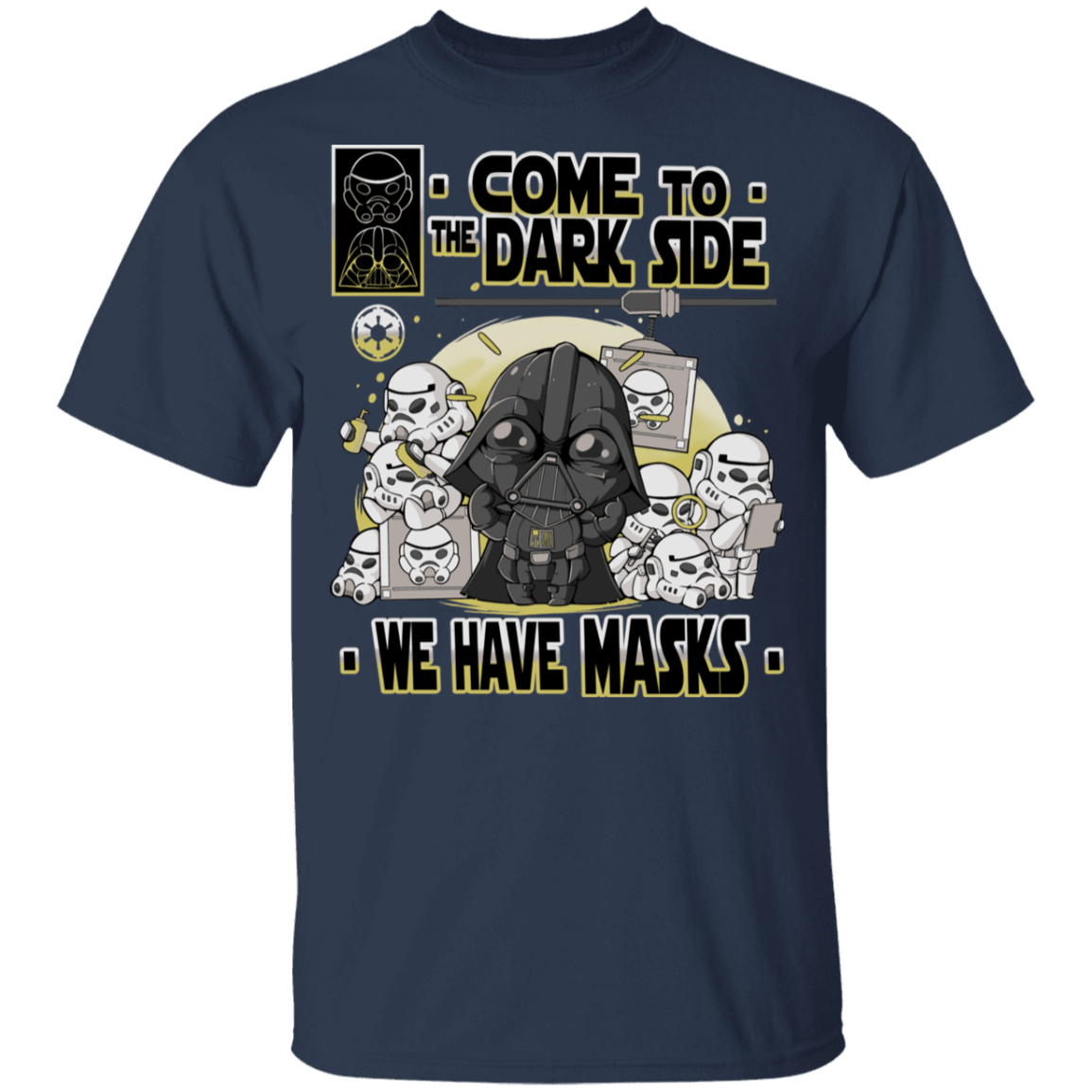 T-Shirts Navy / YXS We Have Masks Youth T-Shirt