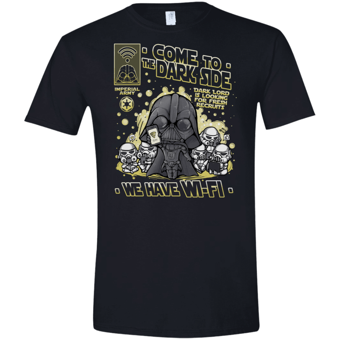 T-Shirts Black / X-Small We Have WiFi Men's Semi-Fitted Softstyle