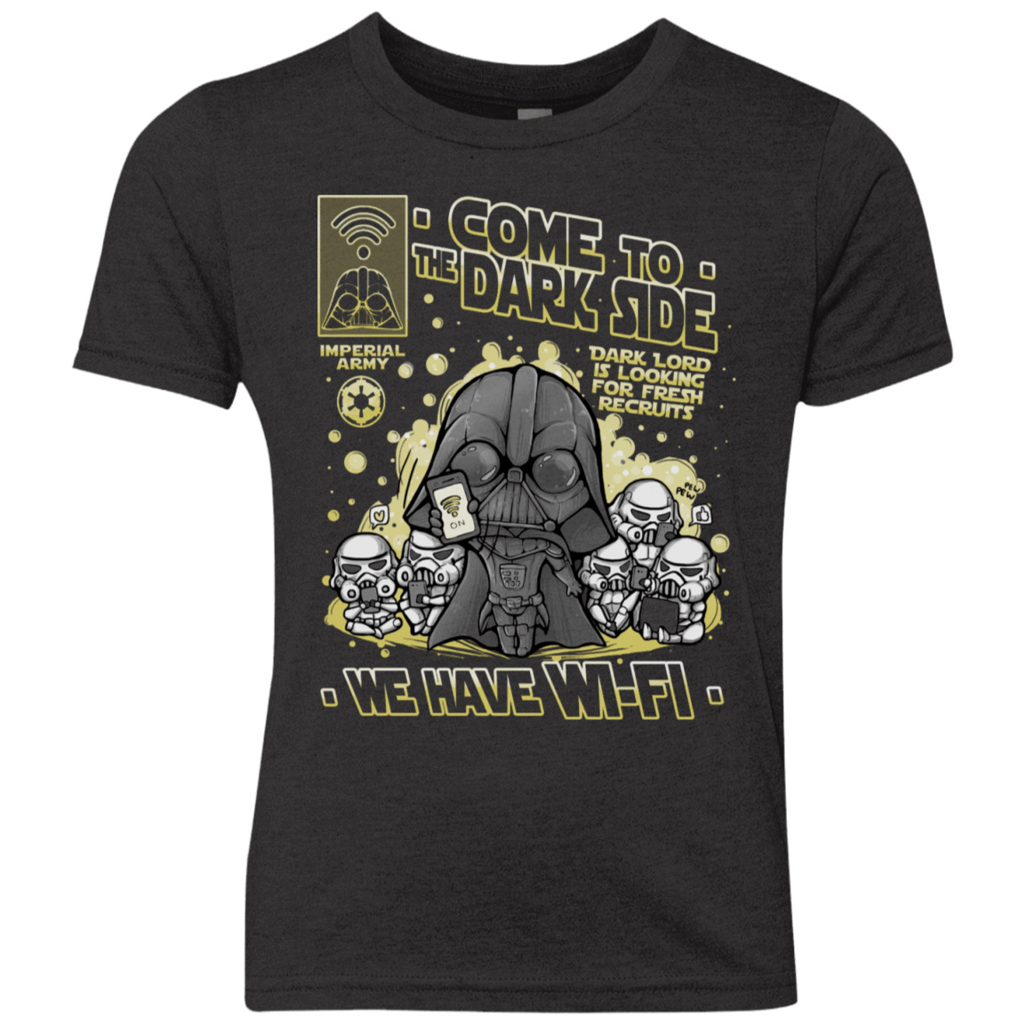 T-Shirts Vintage Black / YXS We Have WiFi Youth Triblend T-Shirt