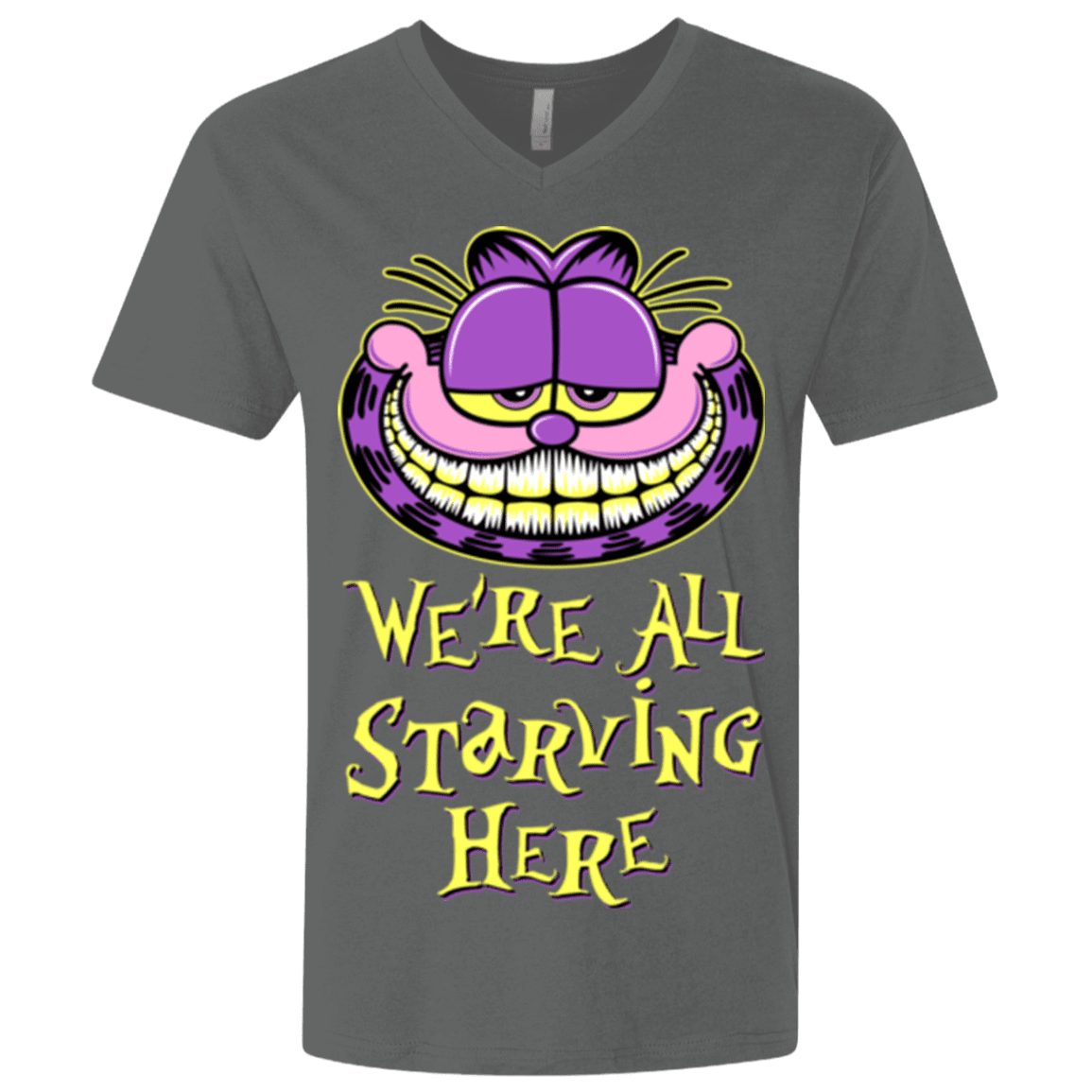 T-Shirts Heavy Metal / X-Small We're all starving Men's Premium V-Neck