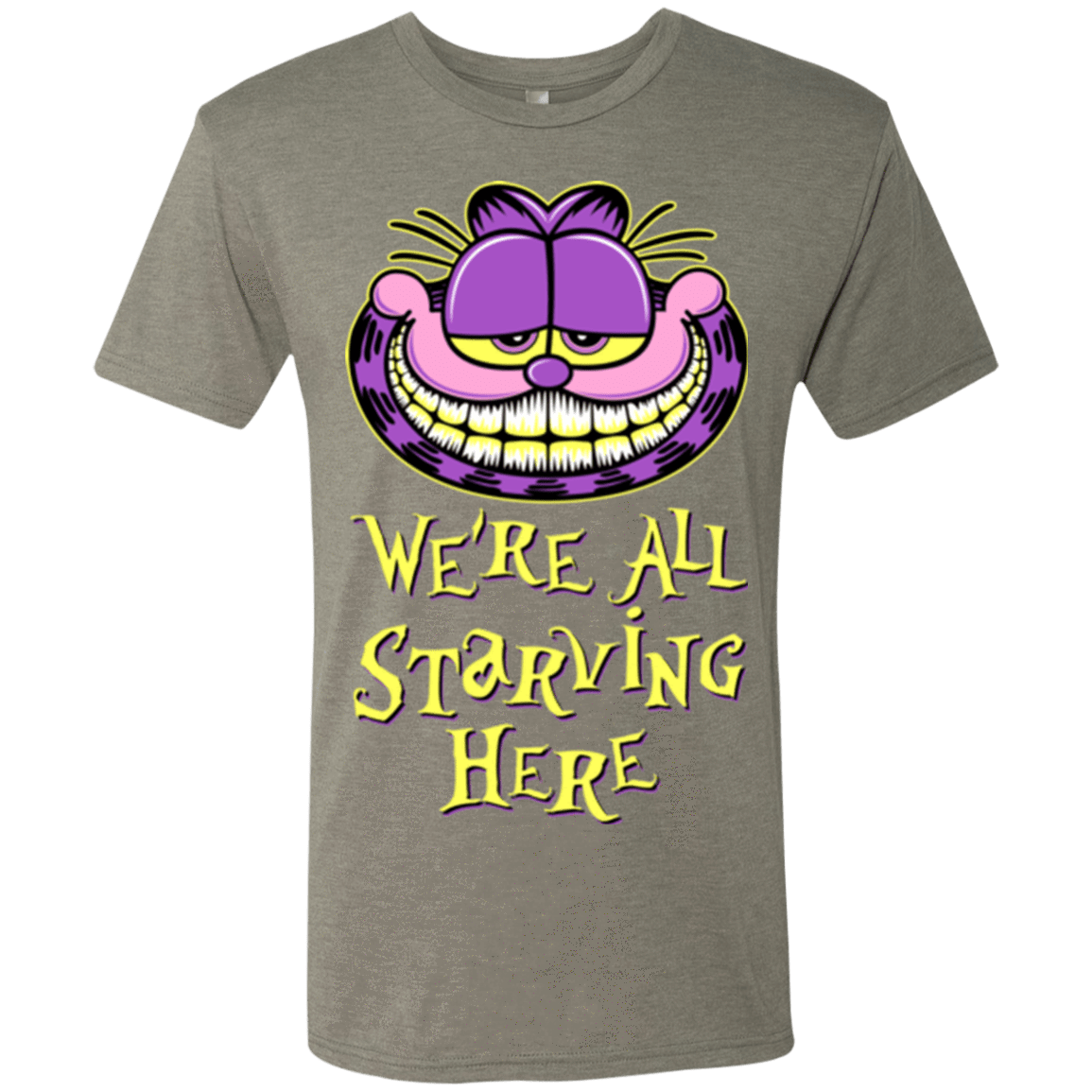 T-Shirts Venetian Grey / Small We're all starving Men's Triblend T-Shirt