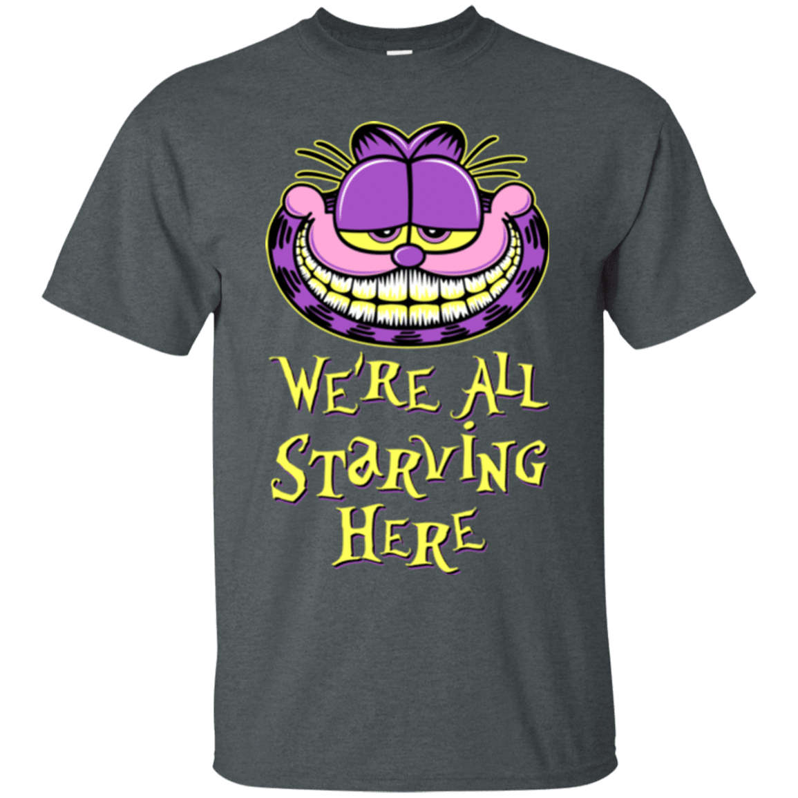 T-Shirts Dark Heather / Small We're all starving T-Shirt