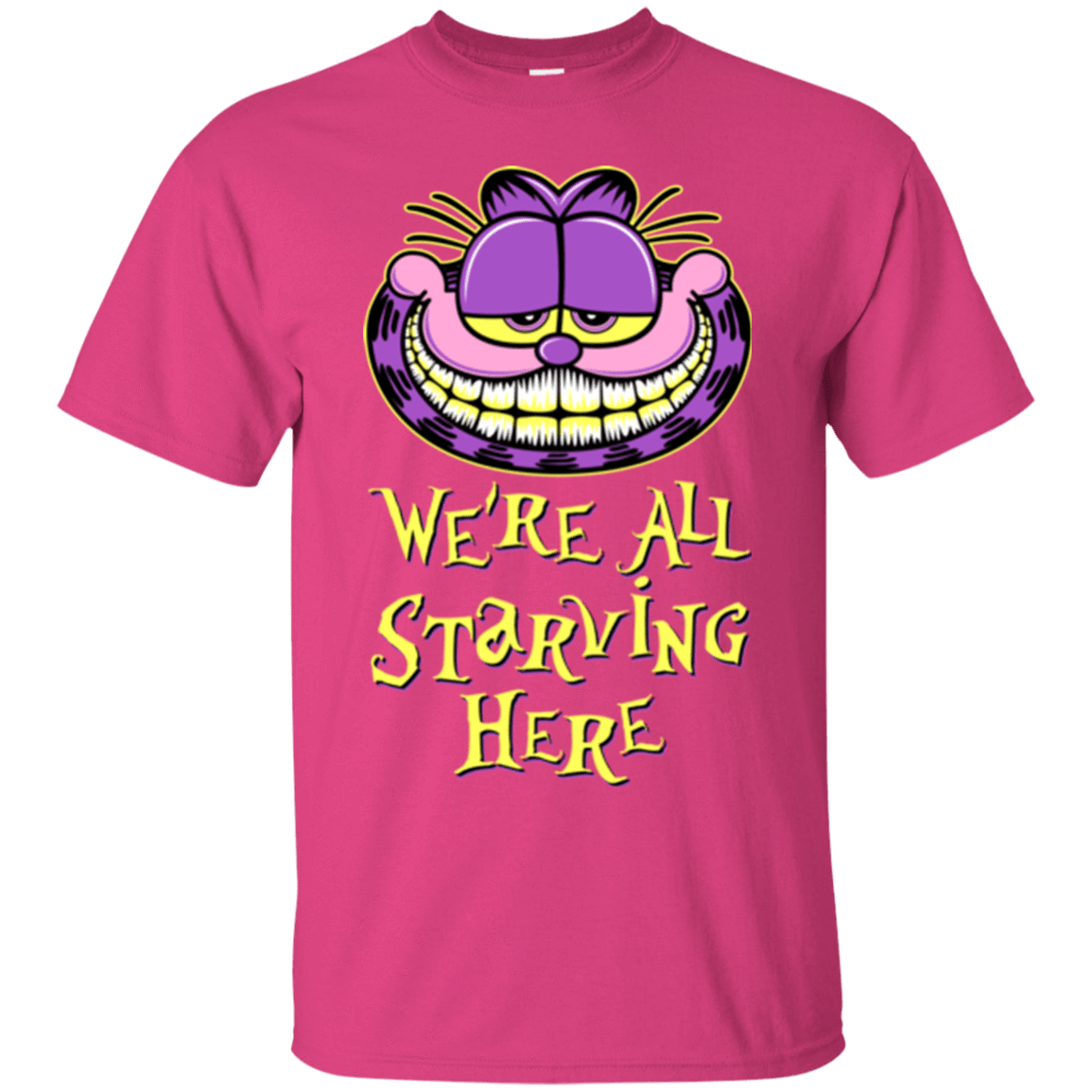 T-Shirts Heliconia / Small We're all starving T-Shirt