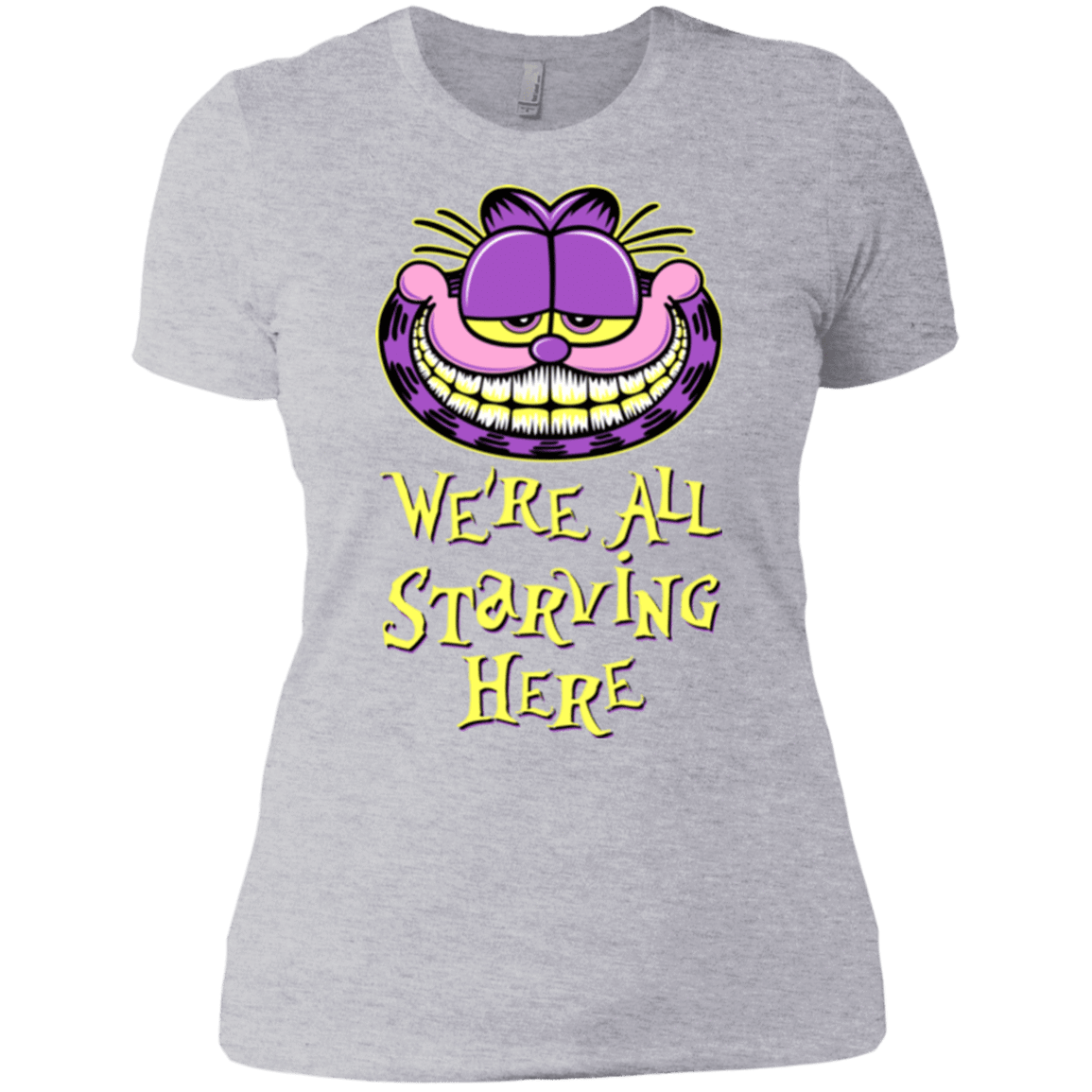 T-Shirts Heather Grey / X-Small We're all starving Women's Premium T-Shirt