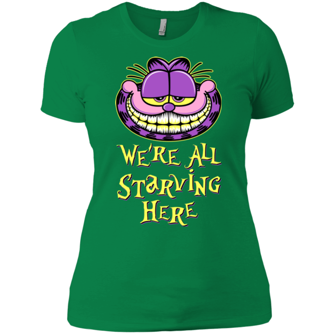 T-Shirts Kelly Green / X-Small We're all starving Women's Premium T-Shirt