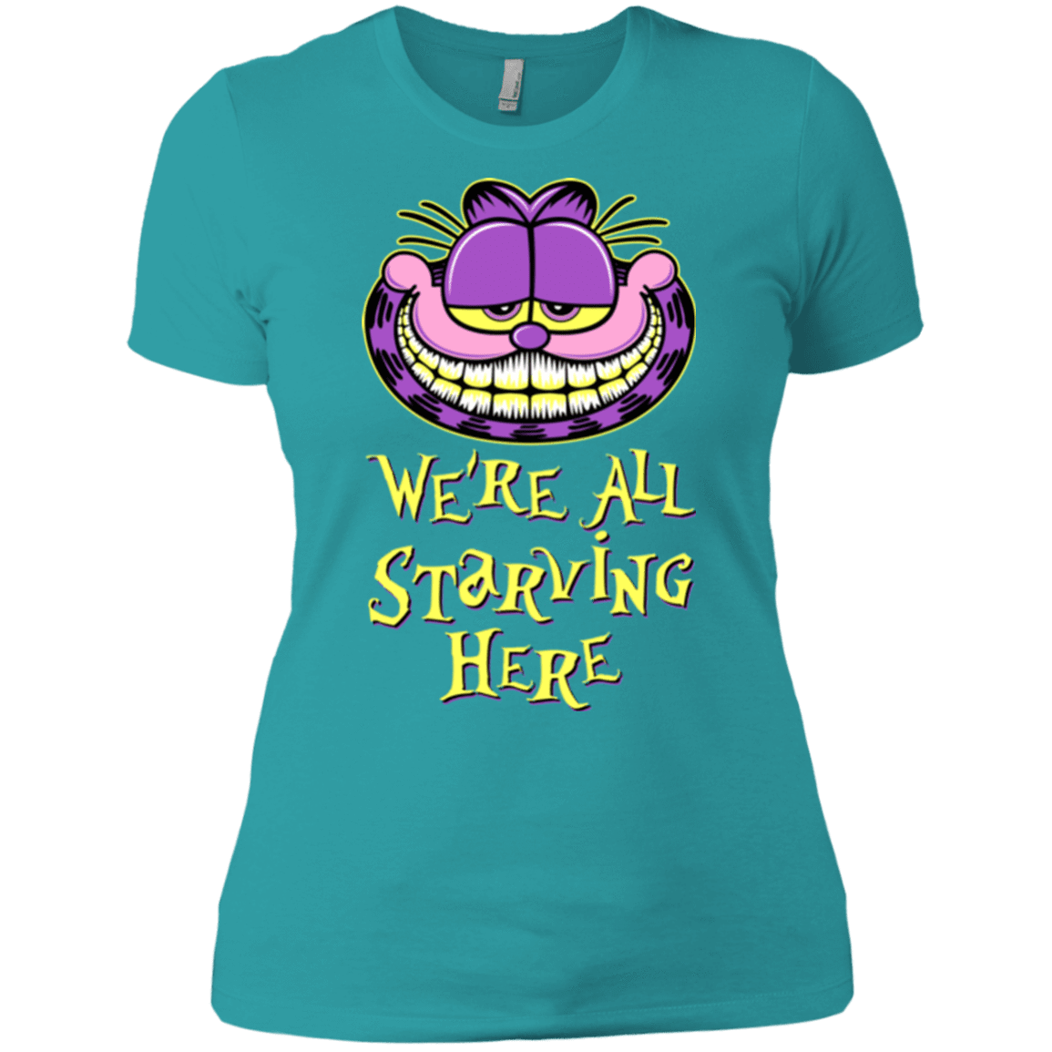 T-Shirts Tahiti Blue / X-Small We're all starving Women's Premium T-Shirt