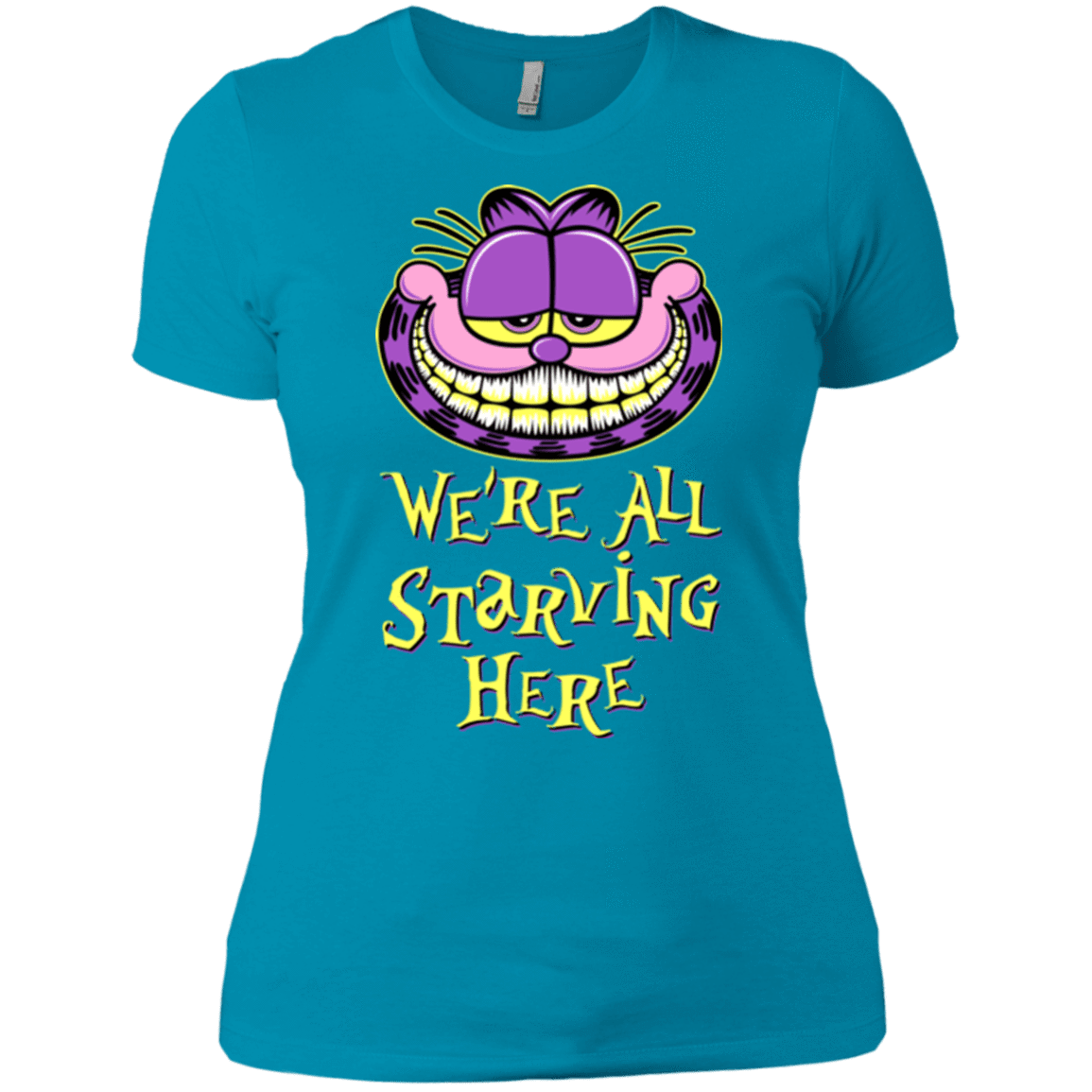 T-Shirts Turquoise / X-Small We're all starving Women's Premium T-Shirt