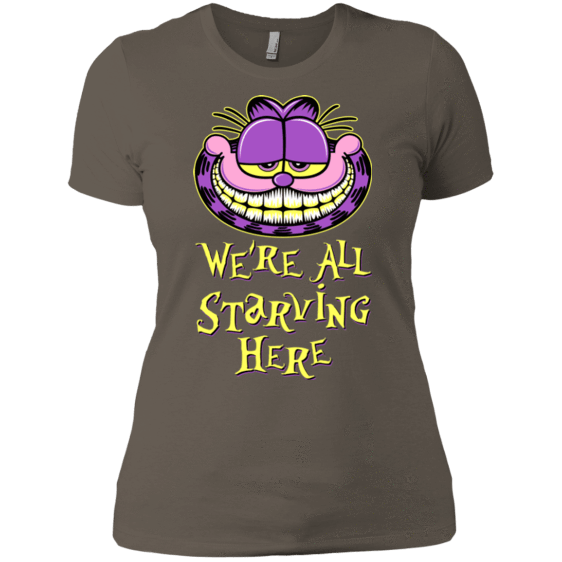 T-Shirts Warm Grey / X-Small We're all starving Women's Premium T-Shirt