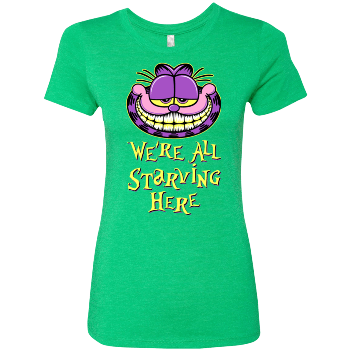 T-Shirts Envy / Small We're all starving Women's Triblend T-Shirt