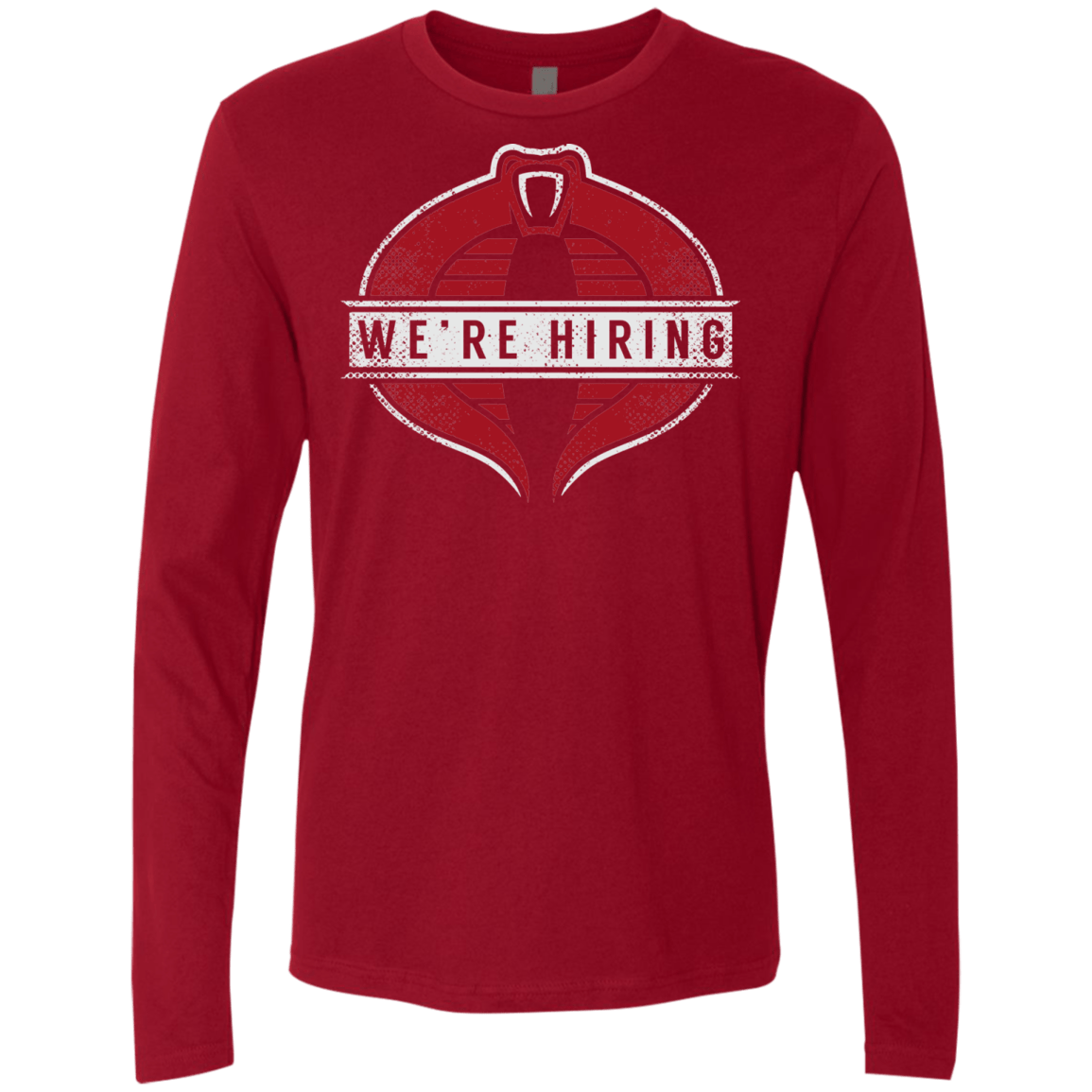 We're Hiring Men's Premium Long Sleeve