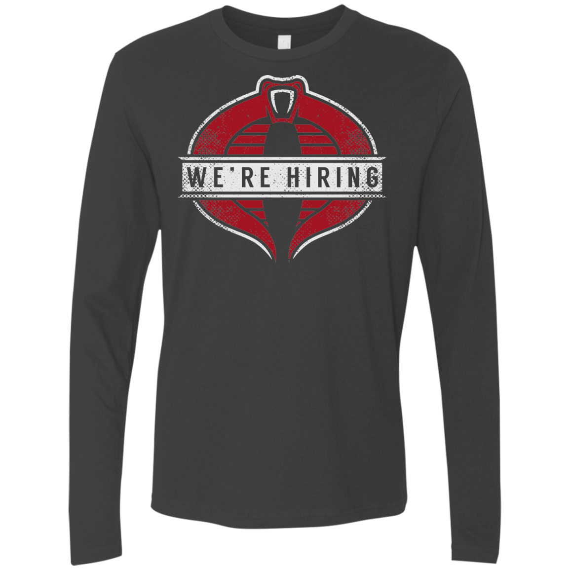 We're Hiring Men's Premium Long Sleeve