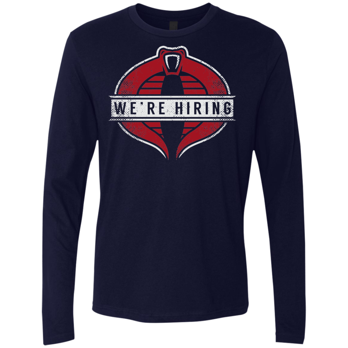 We're Hiring Men's Premium Long Sleeve