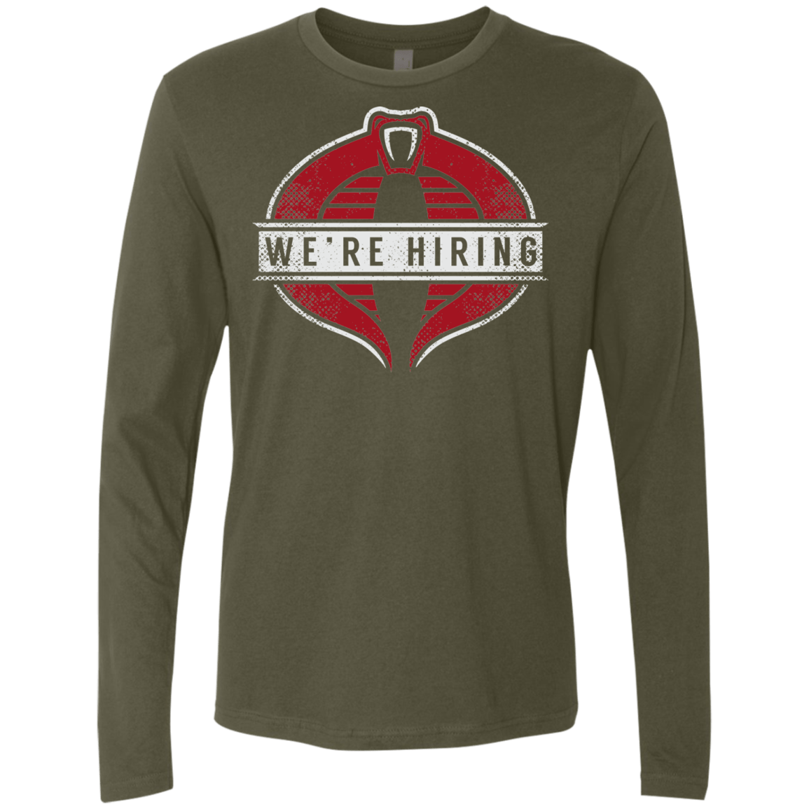 We're Hiring Men's Premium Long Sleeve