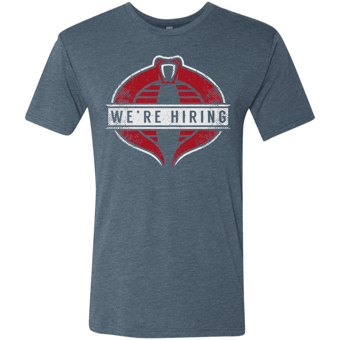 T-Shirts Indigo / S We're Hiring Men's Triblend T-Shirt