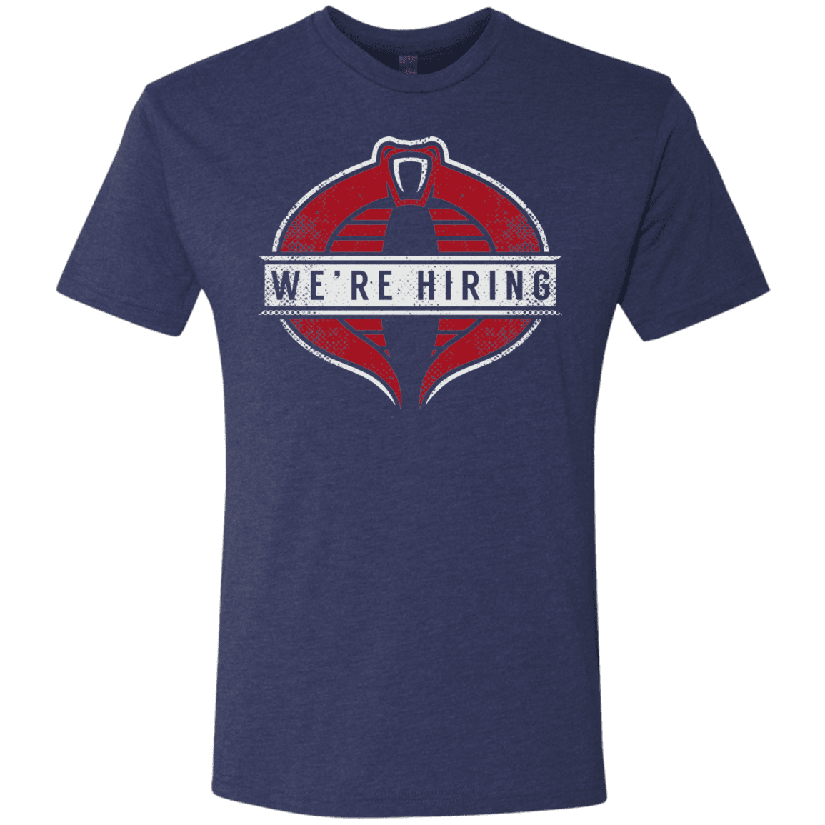 T-Shirts Vintage Navy / S We're Hiring Men's Triblend T-Shirt
