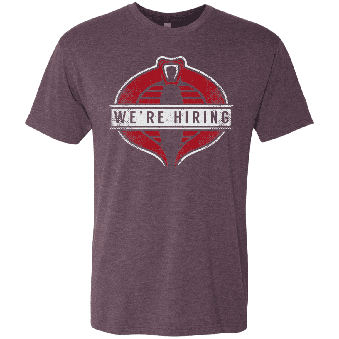 T-Shirts Vintage Purple / S We're Hiring Men's Triblend T-Shirt