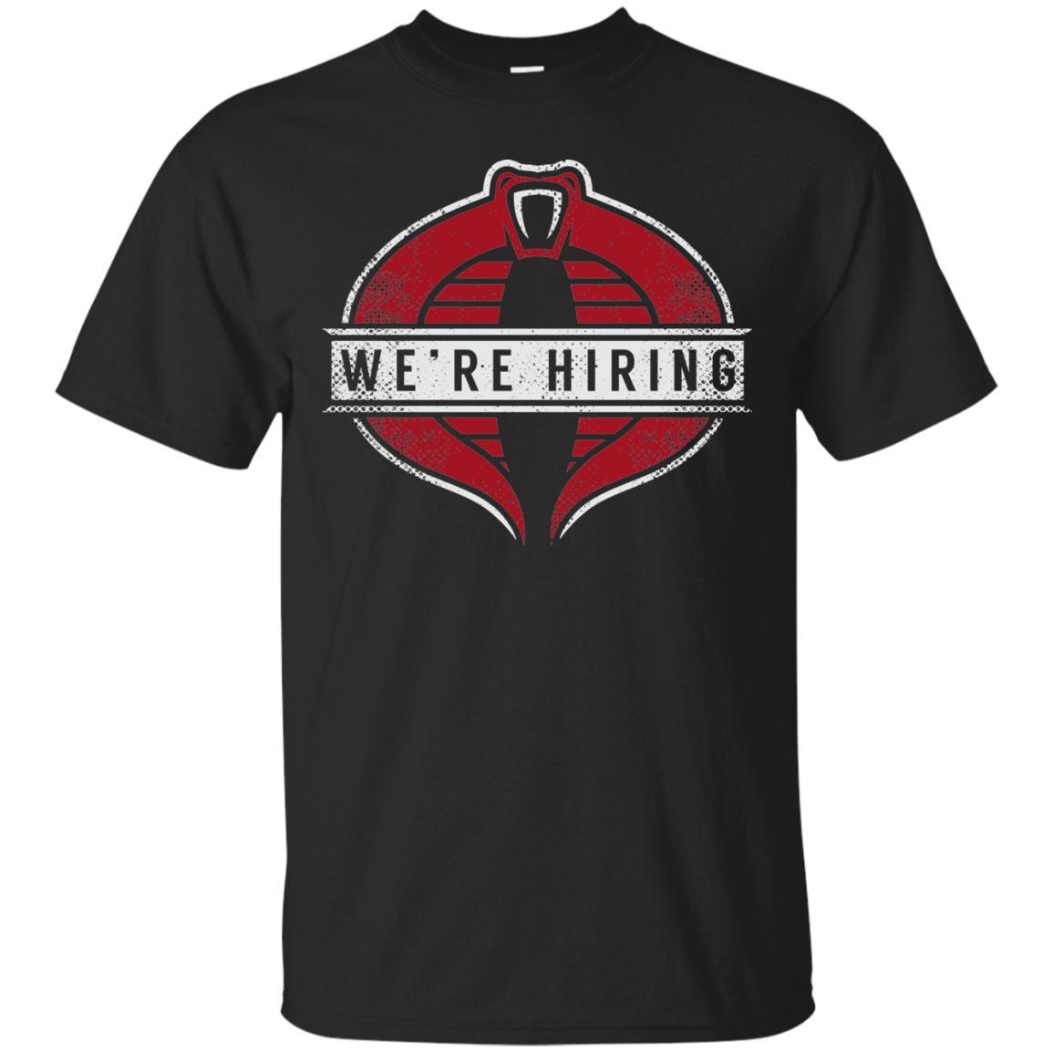 T-Shirts Black / S We're Hiring T-Shirt