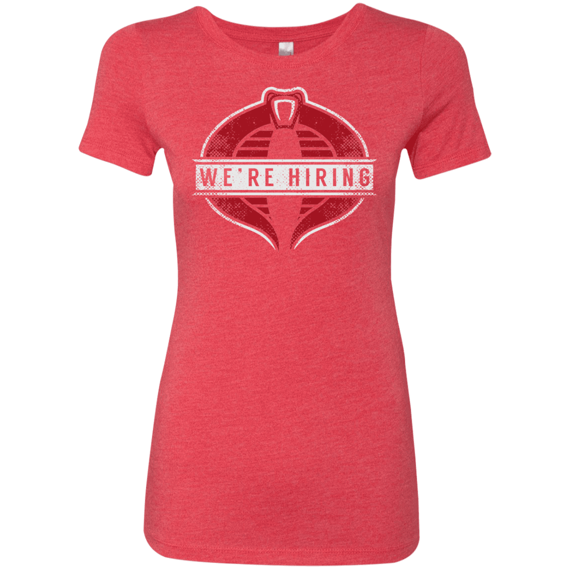 T-Shirts Vintage Red / S We're Hiring Women's Triblend T-Shirt