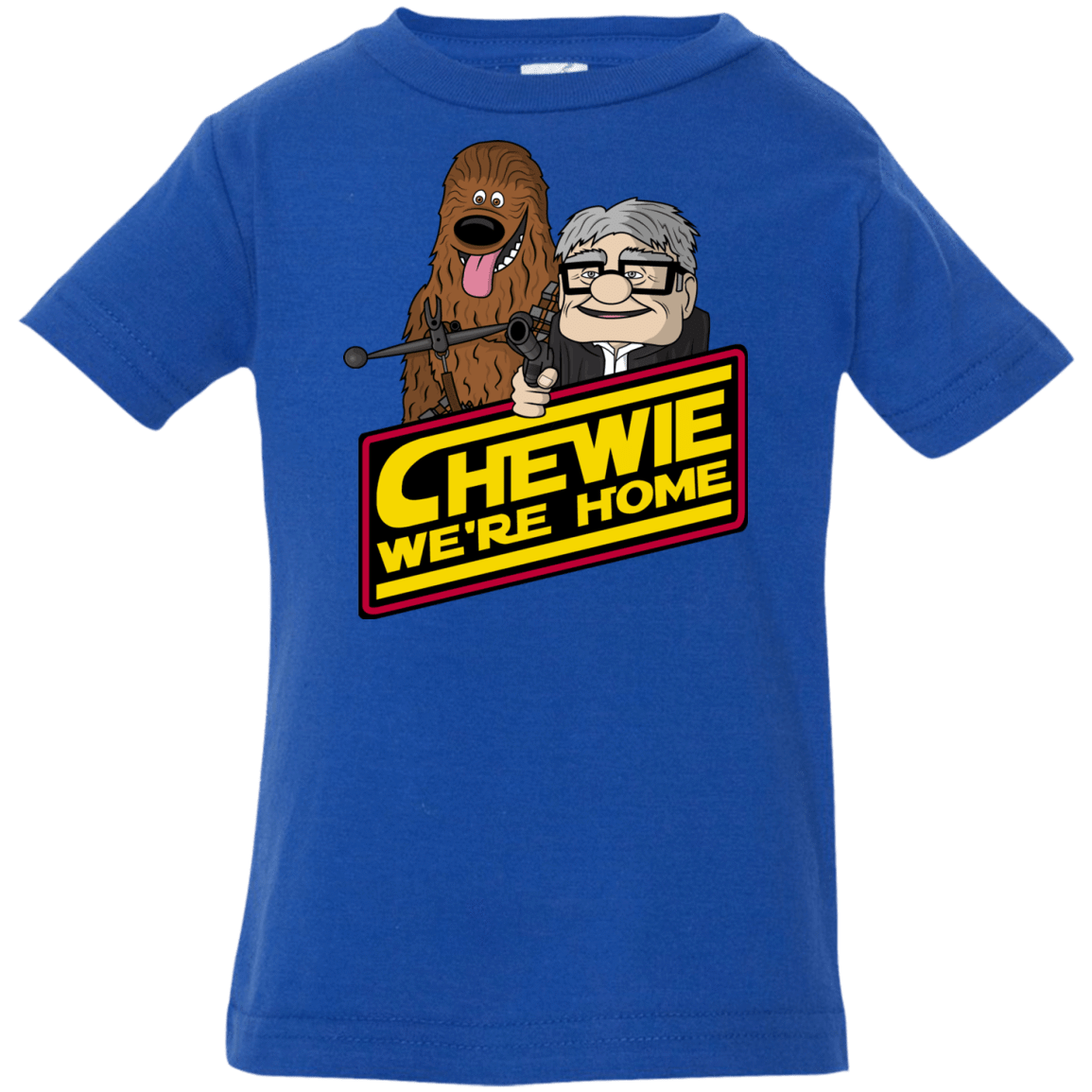 T-Shirts Royal / 6 Months We're home Infant Premium T-Shirt