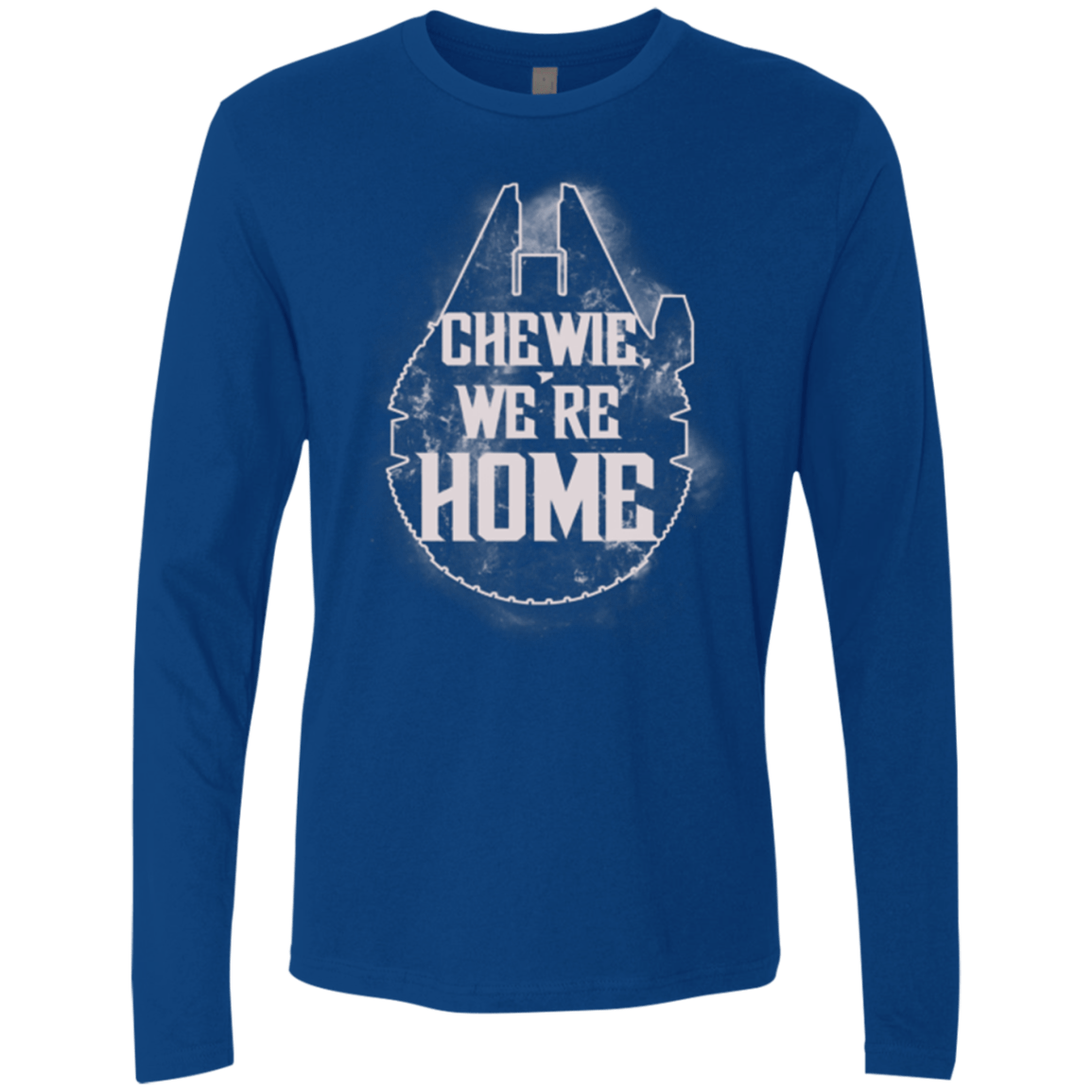 T-Shirts Royal / Small We're Home Men's Premium Long Sleeve