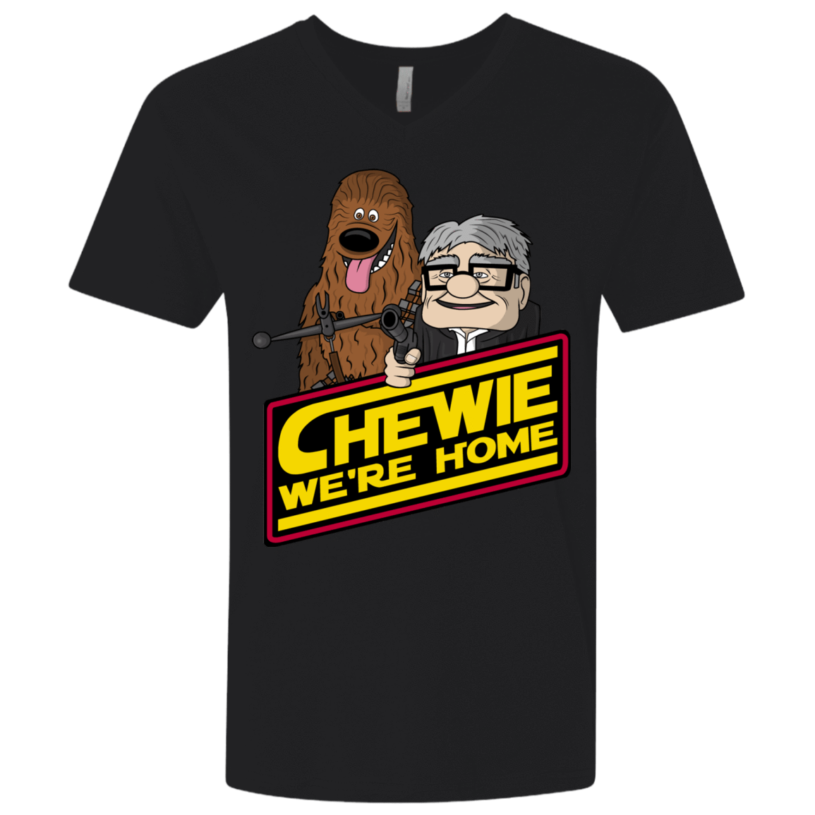 T-Shirts Black / X-Small We're home Men's Premium V-Neck