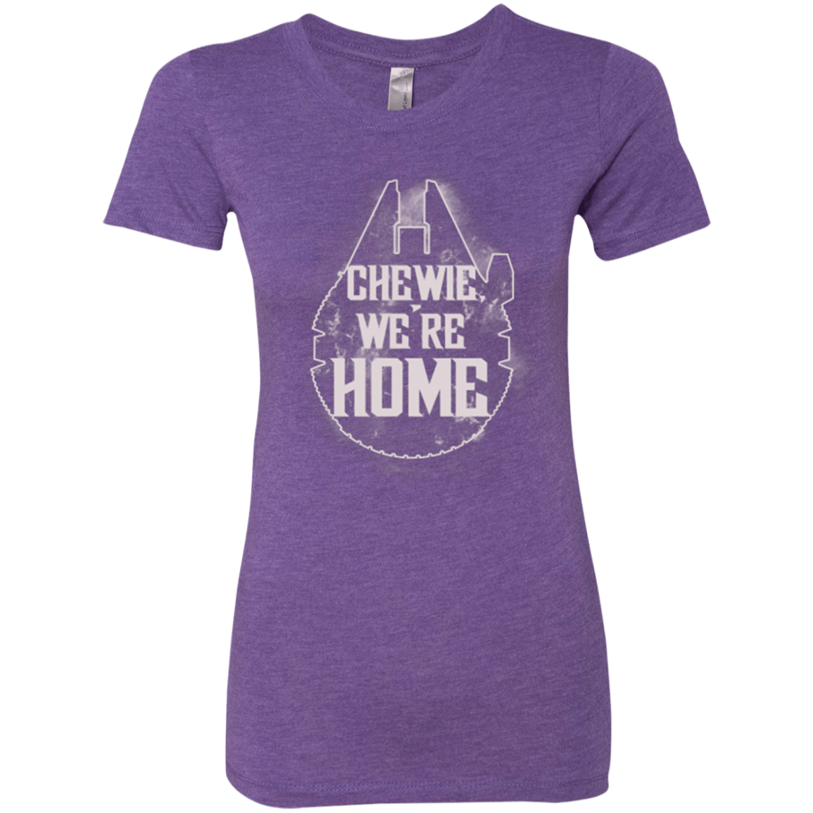T-Shirts Purple Rush / Small We're Home Women's Triblend T-Shirt