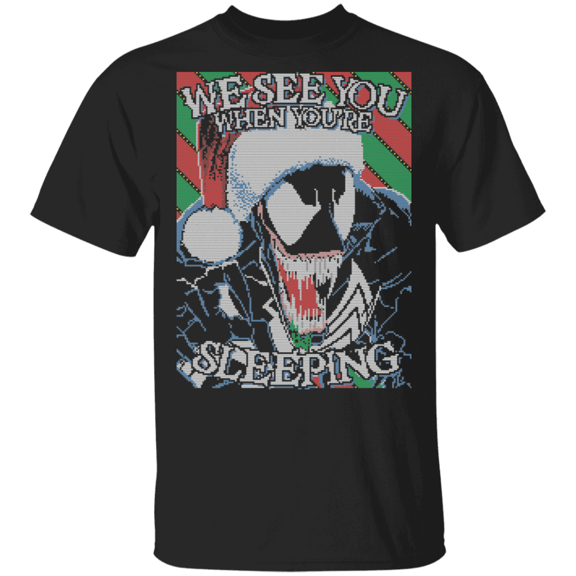 T-Shirts Black / S We See You When You're Sleeping T-Shirt