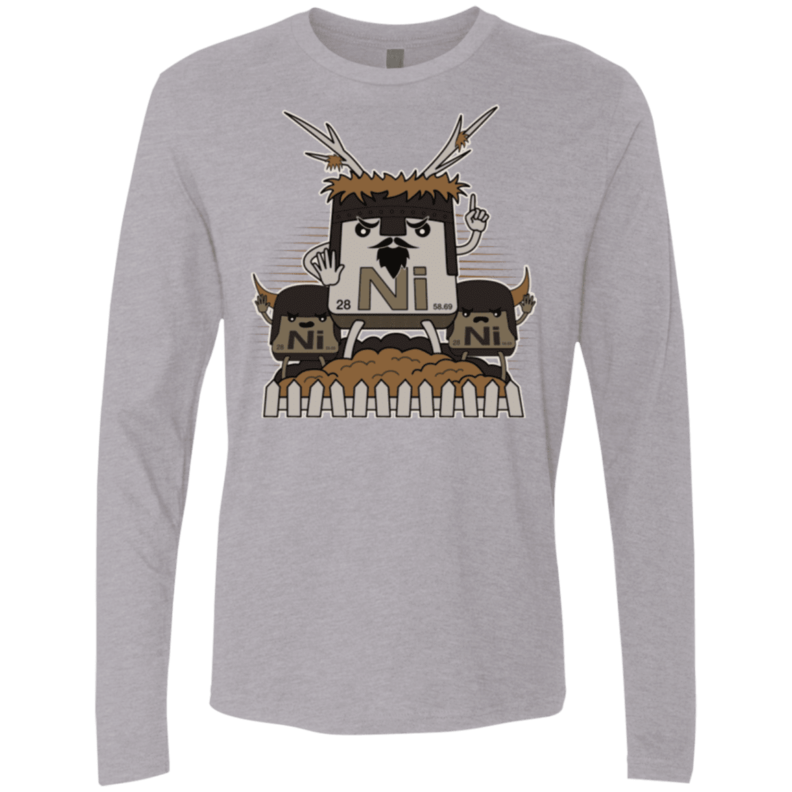 T-Shirts Heather Grey / Small We want chemistry Men's Premium Long Sleeve