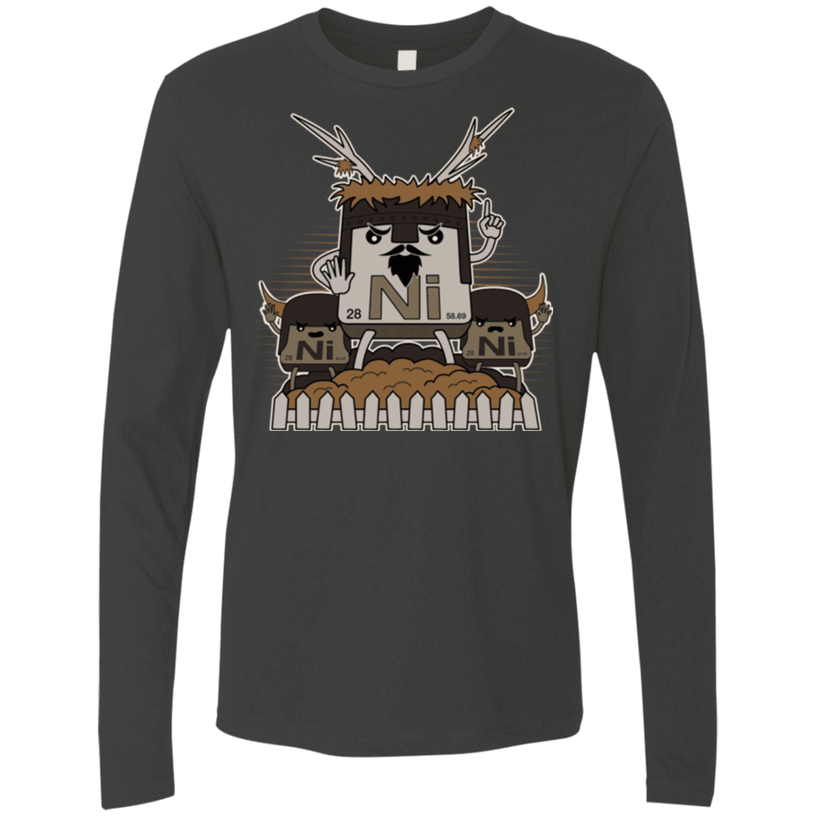 T-Shirts Heavy Metal / Small We want chemistry Men's Premium Long Sleeve