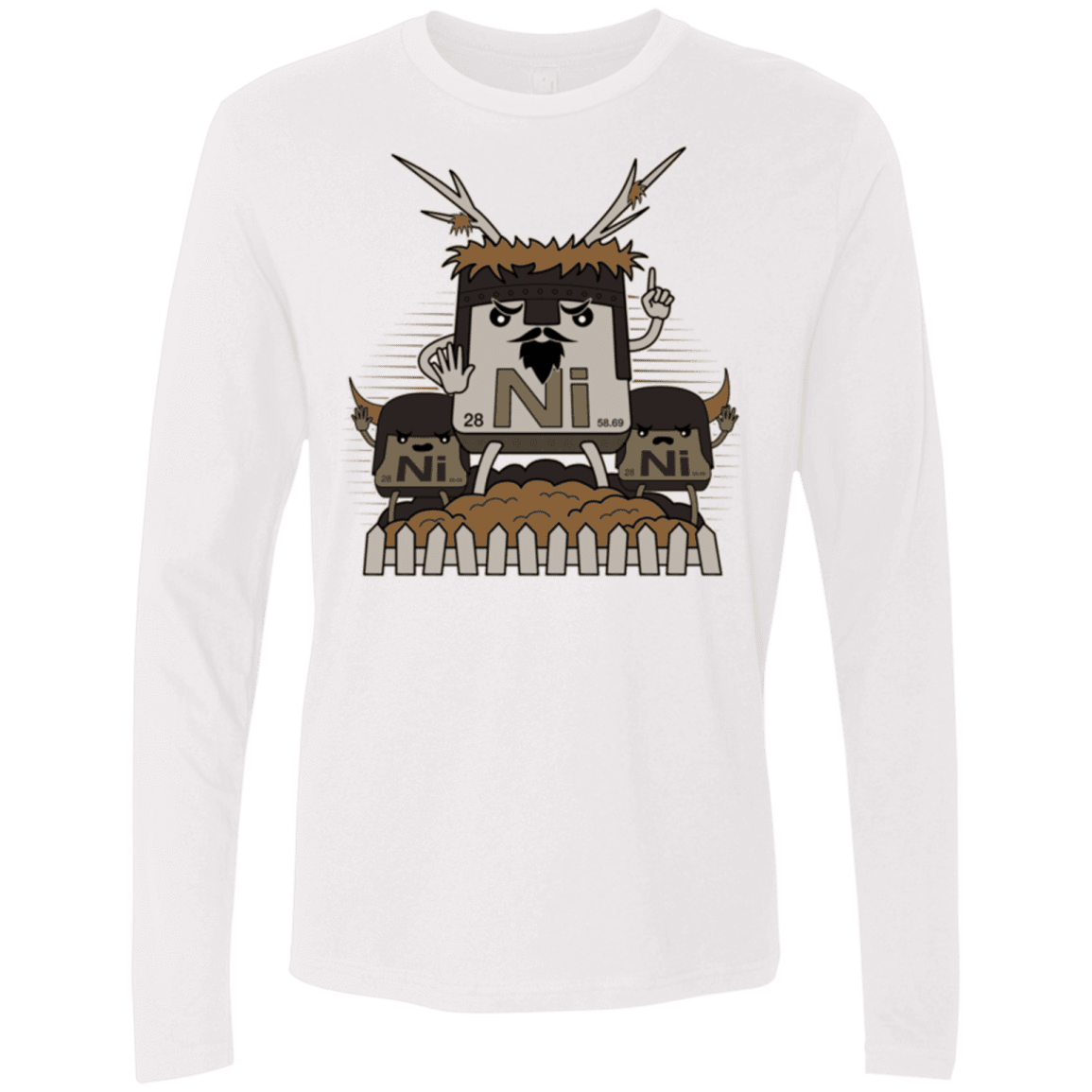 T-Shirts White / Small We want chemistry Men's Premium Long Sleeve