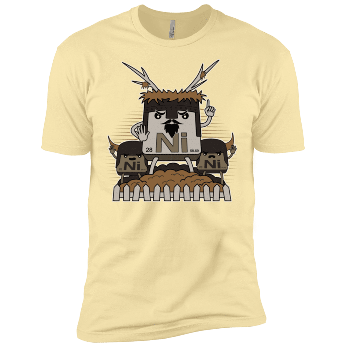 T-Shirts Banana Cream / X-Small We want chemistry Men's Premium T-Shirt