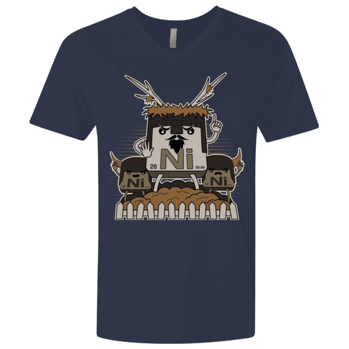 T-Shirts Midnight Navy / X-Small We want chemistry Men's Premium V-Neck