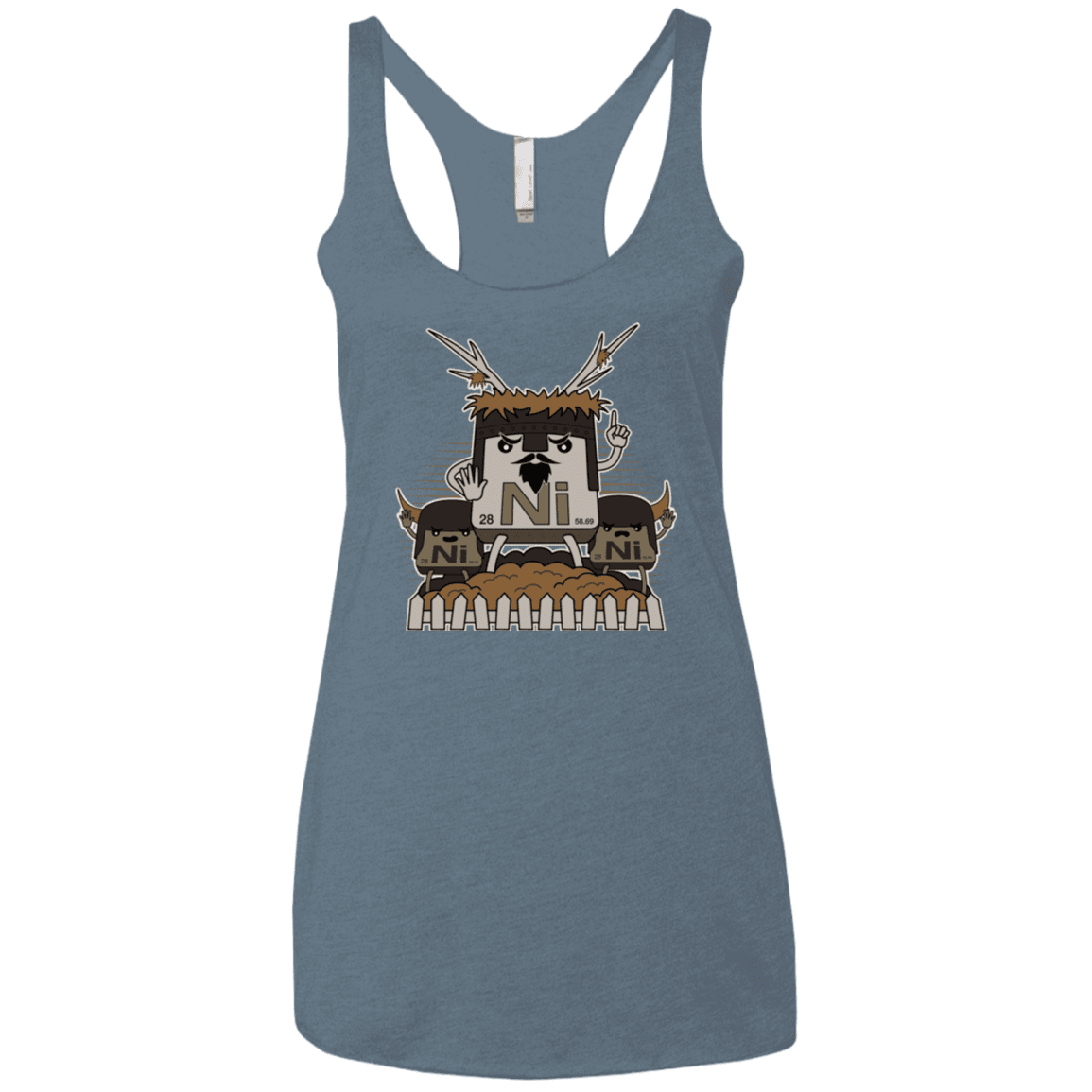 T-Shirts Indigo / X-Small We want chemistry Women's Triblend Racerback Tank