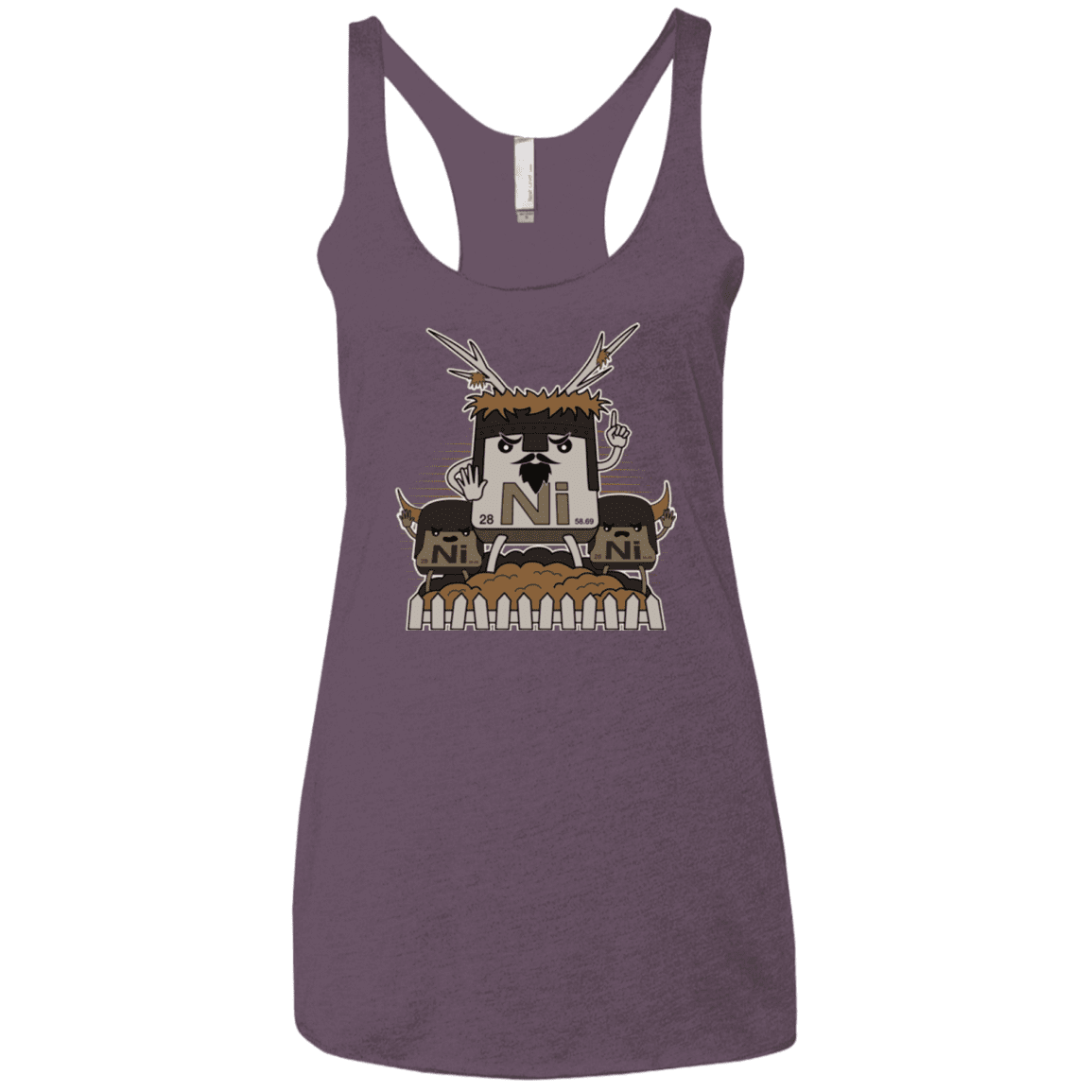 T-Shirts Vintage Purple / X-Small We want chemistry Women's Triblend Racerback Tank