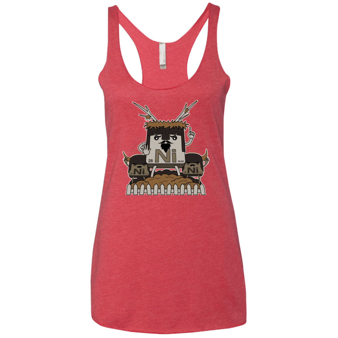 T-Shirts Vintage Red / X-Small We want chemistry Women's Triblend Racerback Tank