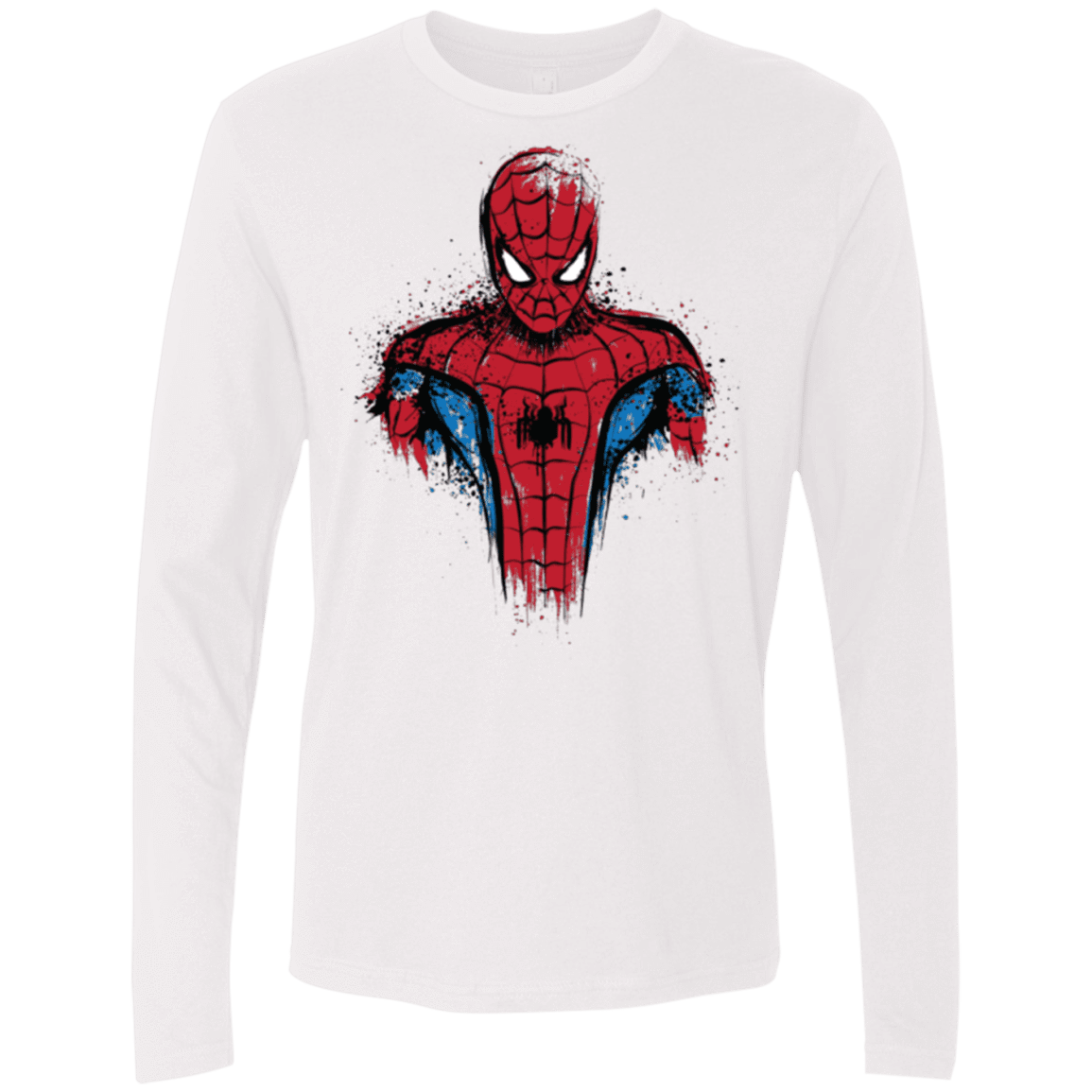 T-Shirts White / Small Web warrior Men's Premium Long Sleeve