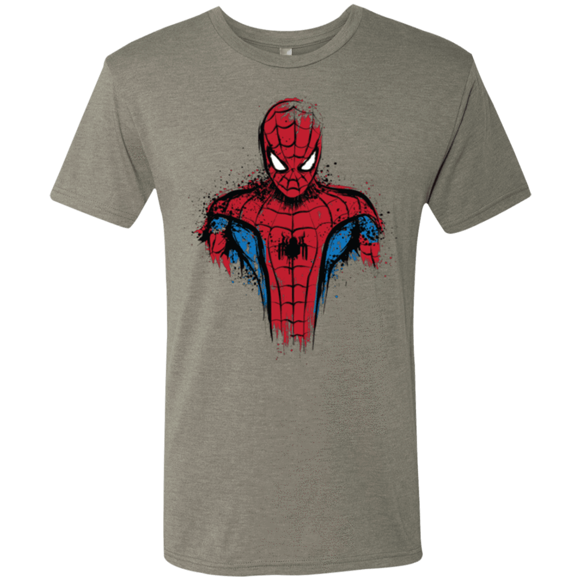 T-Shirts Venetian Grey / Small Web warrior Men's Triblend T-Shirt