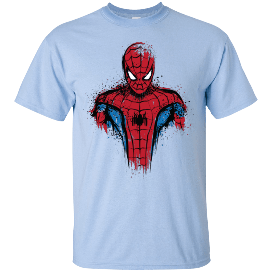 T-Shirts Light Blue / Small Web warrior T-Shirt