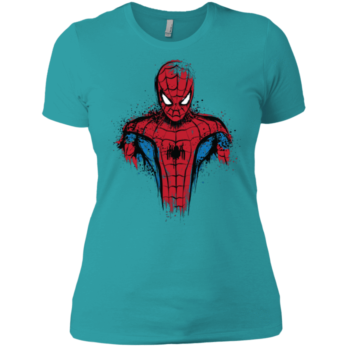 T-Shirts Tahiti Blue / X-Small Web warrior Women's Premium T-Shirt