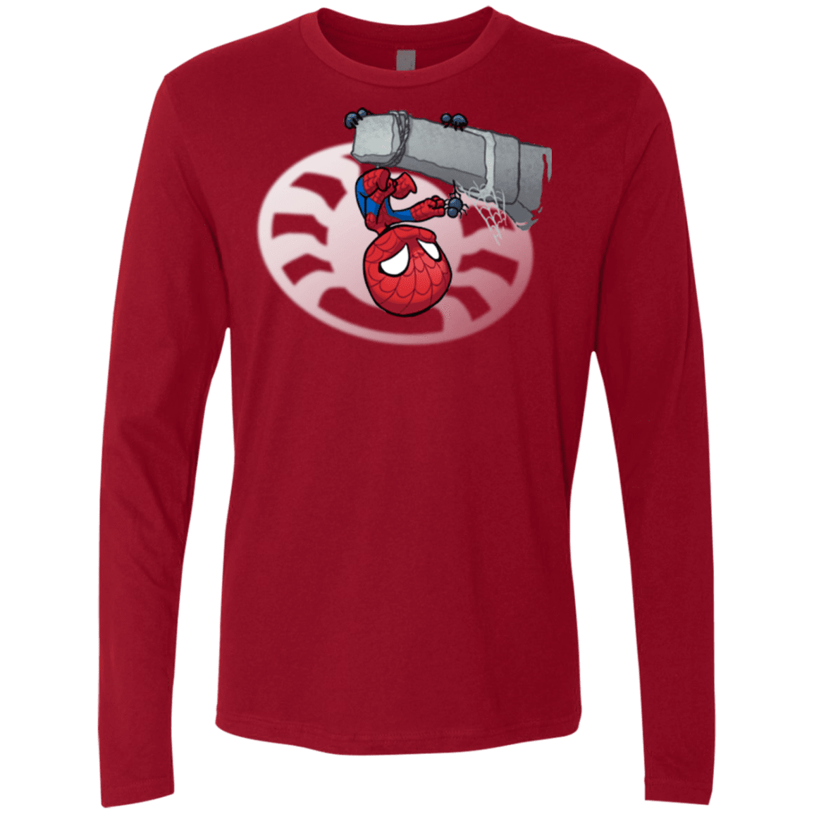 T-Shirts Cardinal / Small Webby Friends Men's Premium Long Sleeve