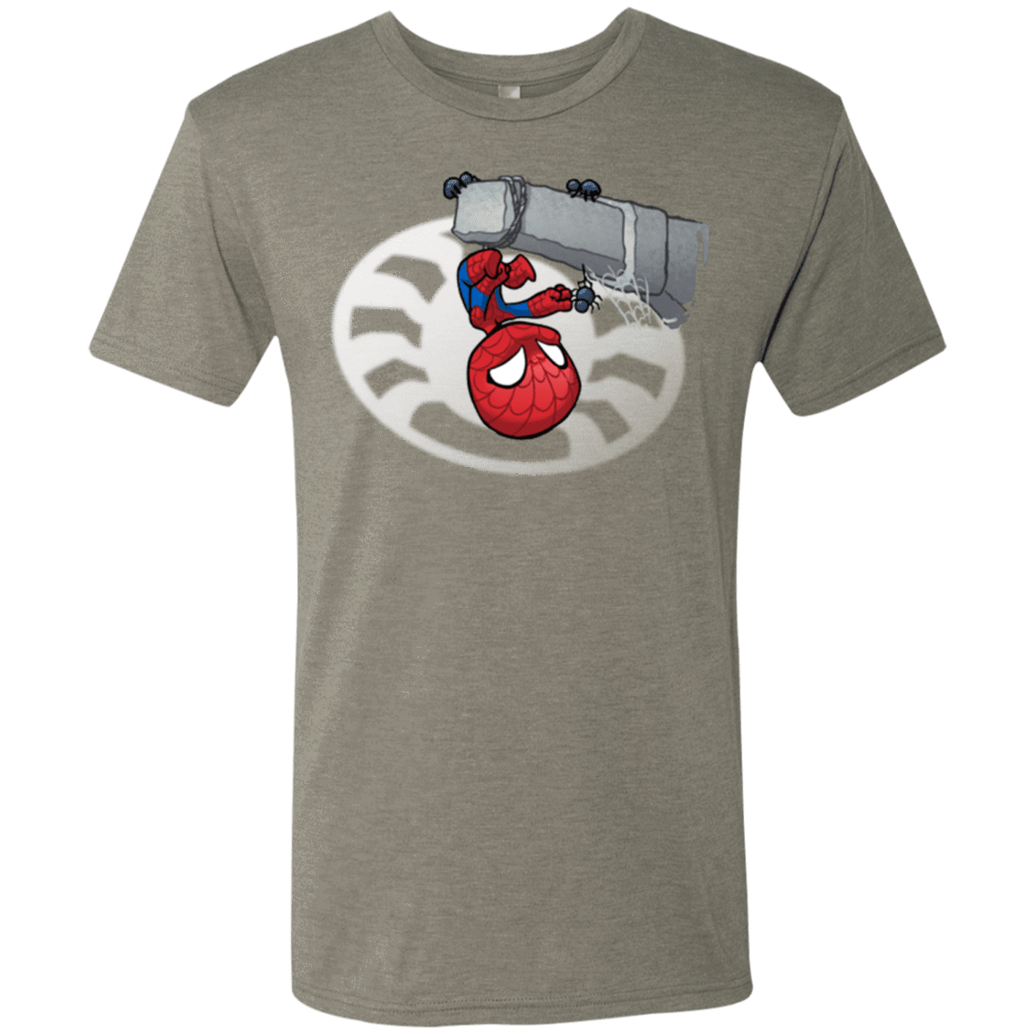 T-Shirts Venetian Grey / Small Webby Friends Men's Triblend T-Shirt