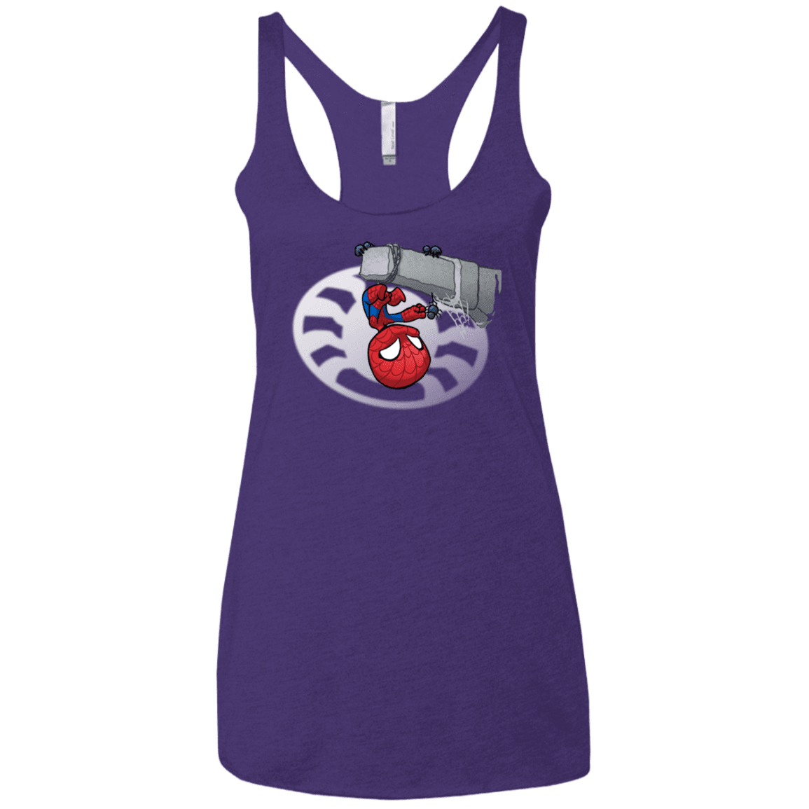 T-Shirts Purple / X-Small Webby Friends Women's Triblend Racerback Tank