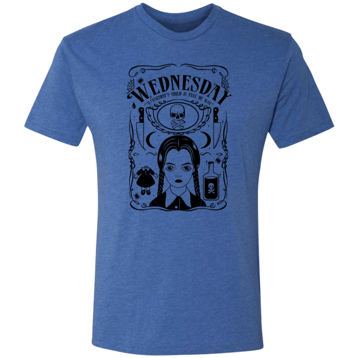 T-Shirts Vintage Royal / S Wednesday Men's Triblend T-Shirt