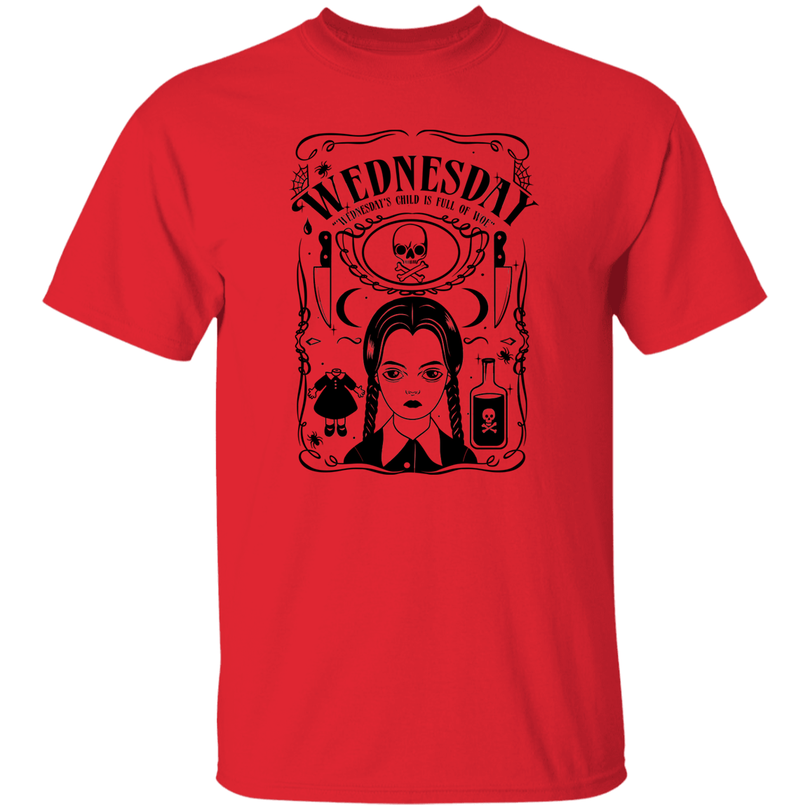 T-Shirts Red / S Wednesday T-Shirt