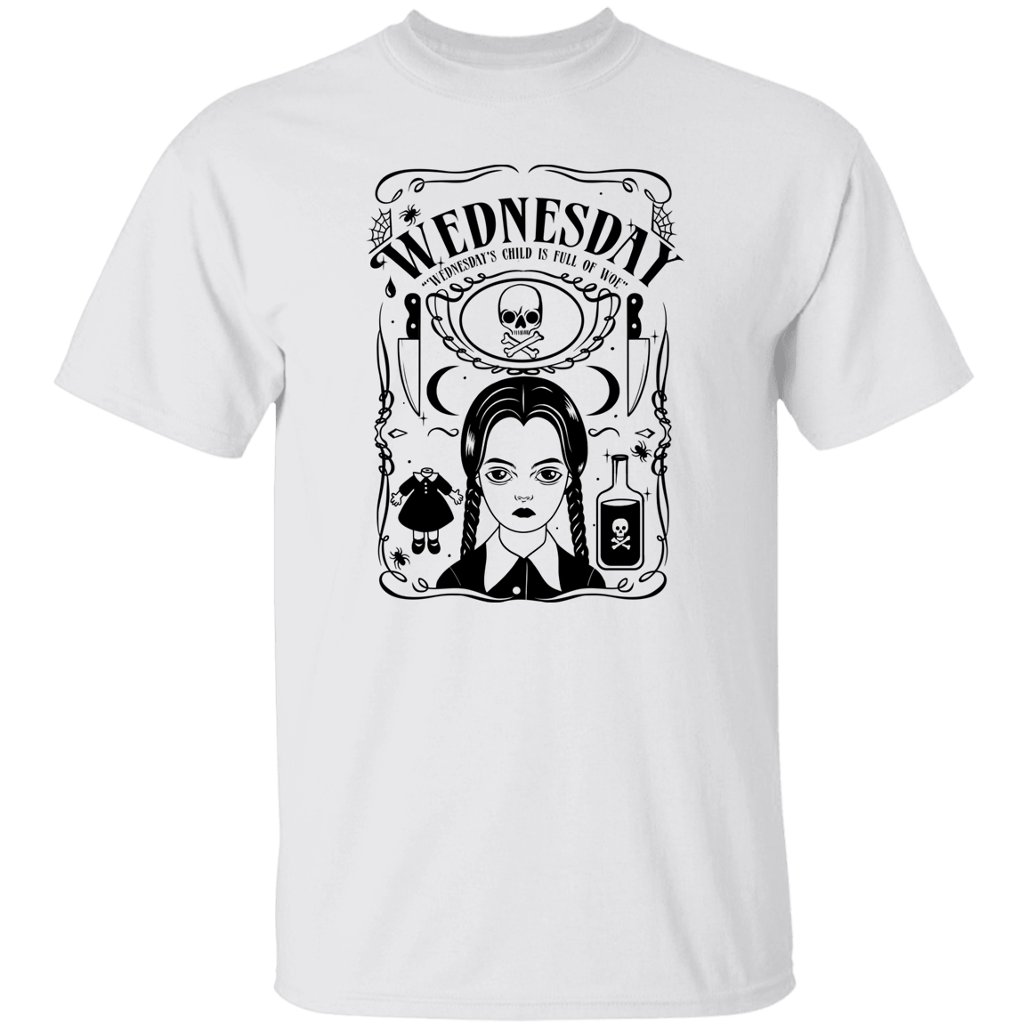 T-Shirts White / S Wednesday T-Shirt