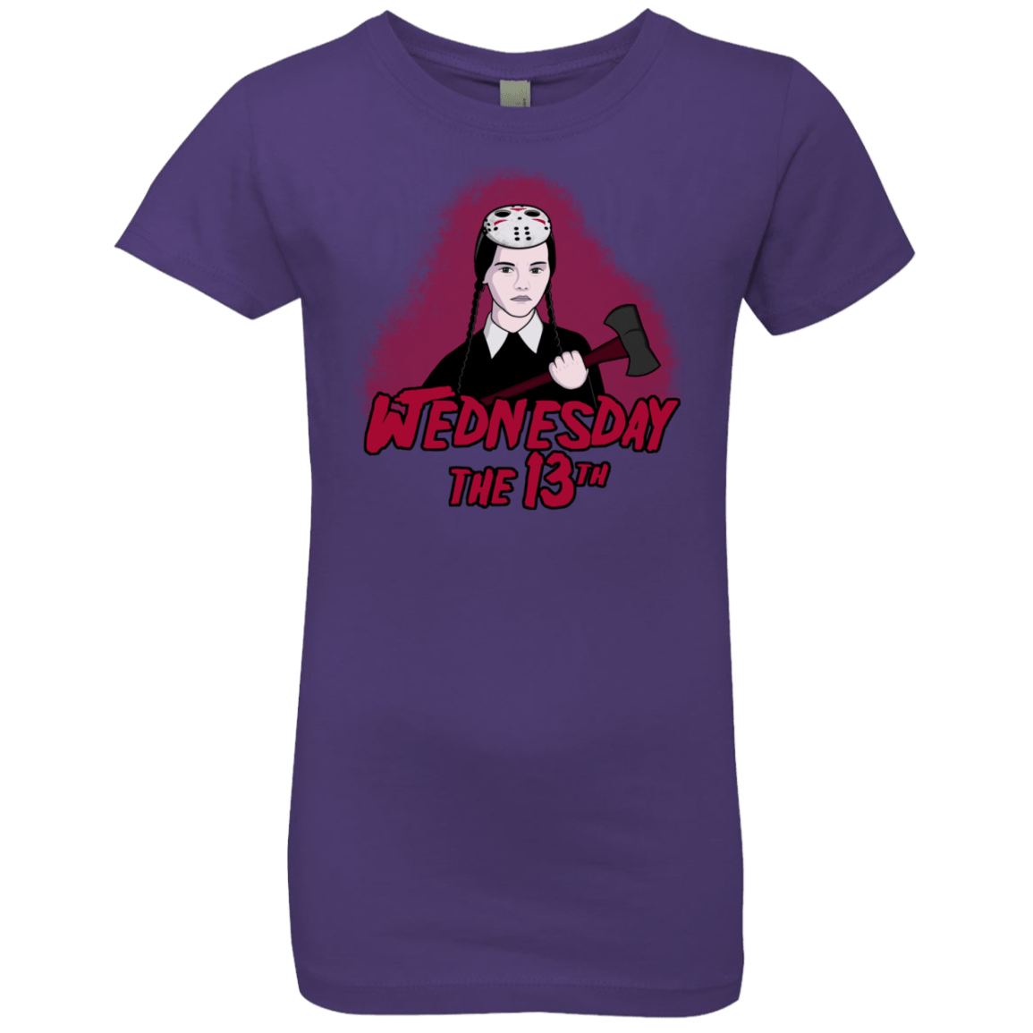 T-Shirts Purple Rush / YXS Wednesday The 13th Girls Premium T-Shirt