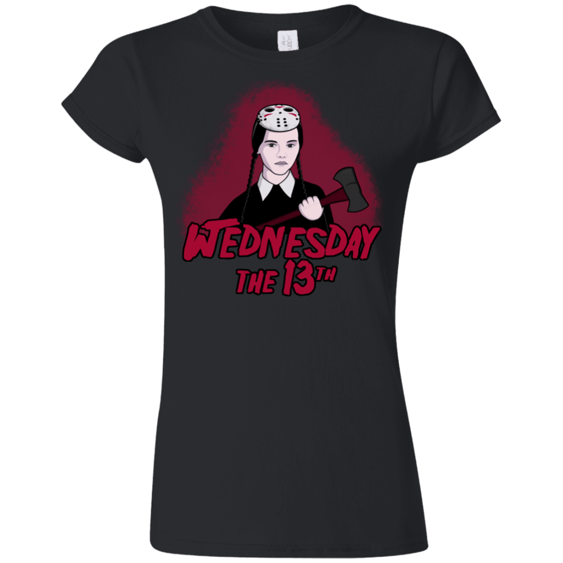 T-Shirts Black / S Wednesday The 13th Junior Slimmer-Fit T-Shirt