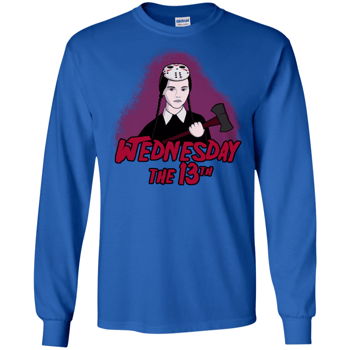 T-Shirts Royal / S Wednesday The 13th Men's Long Sleeve T-Shirt